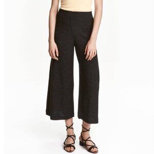 Womens Culottes‎ Trousers Wideleg Calf Length Small